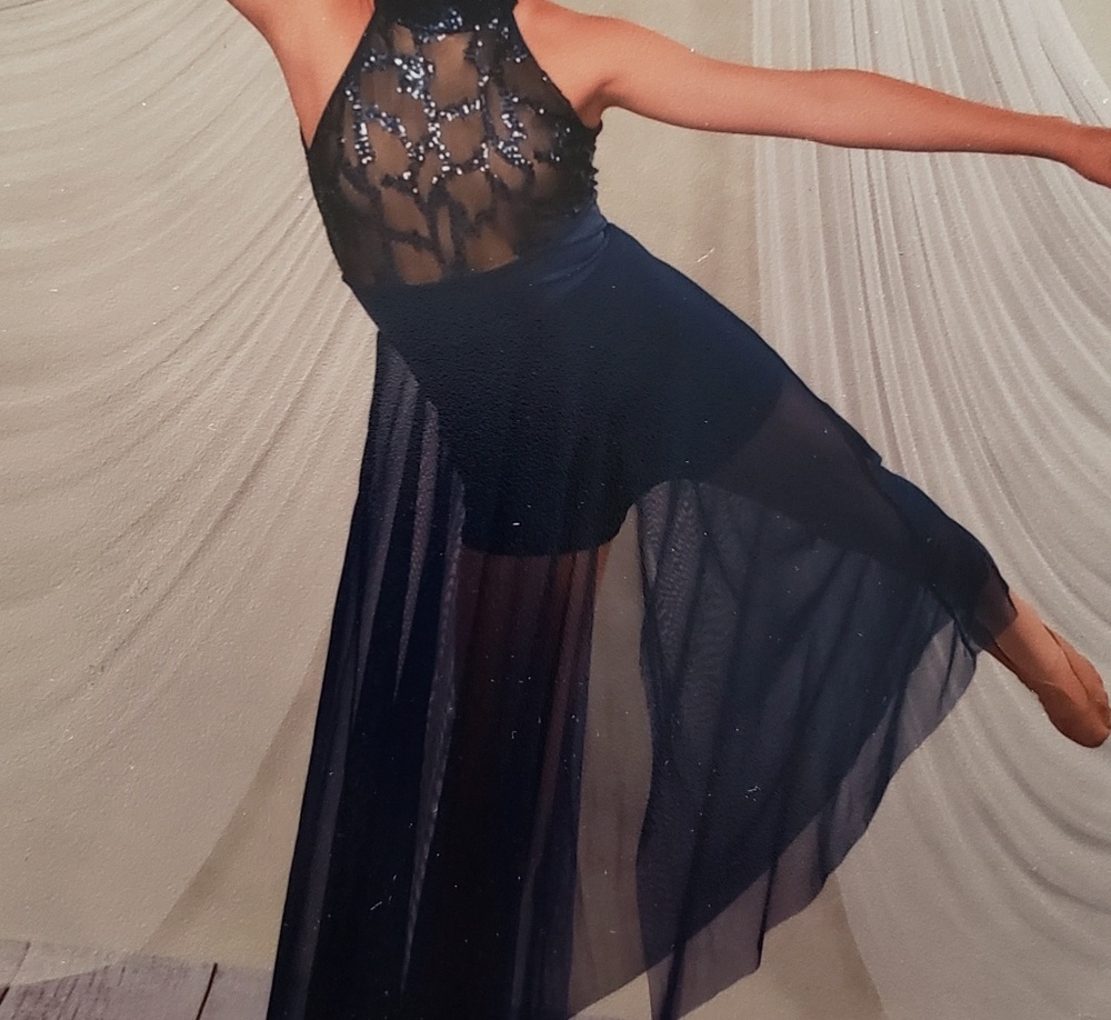 Lyrical/contemporary dance costume